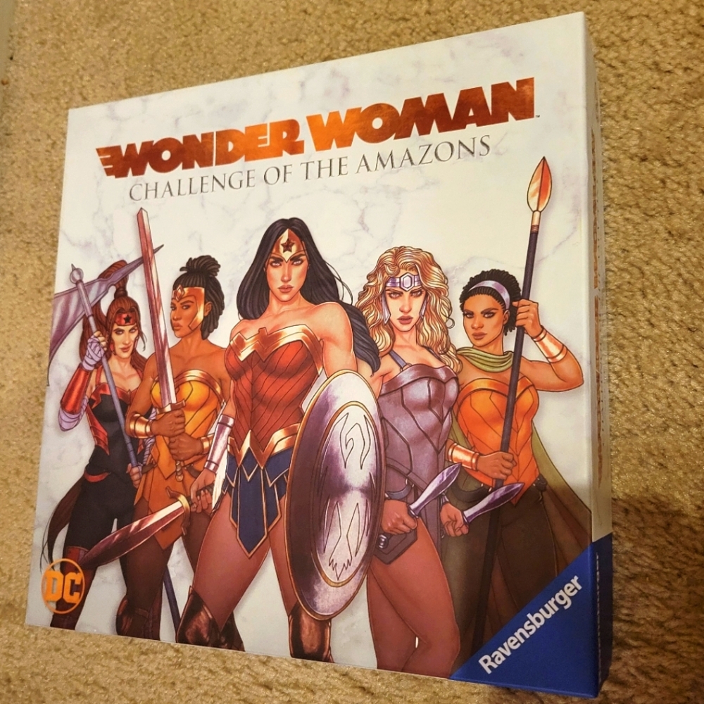 DC Comics Wonder Woman: Challenge of the Amazons Board Game